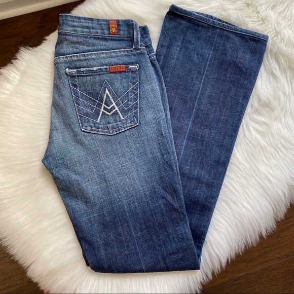 7 For All Mankind A Pocket Jeans - Picture 2 of 6